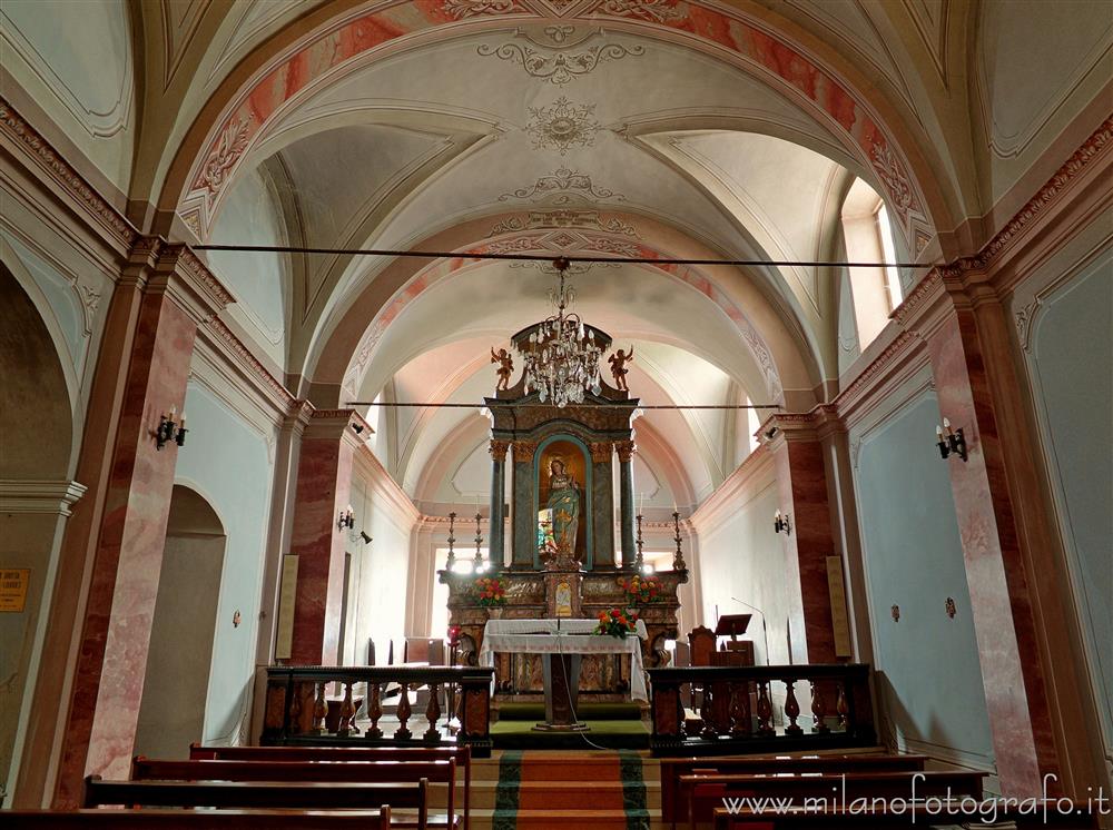 Piverone (Torino, Italy) - Interior of the Chapel of the Brotherhood of the Disciplined